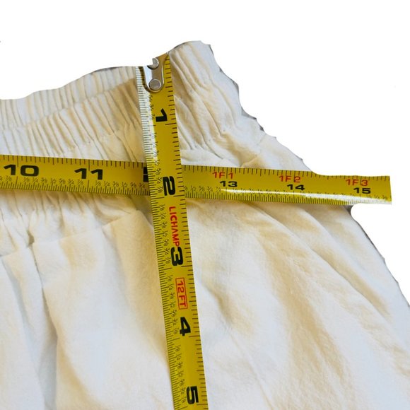 Capreze UnisexCapri Pants Casual Loose Yoga Beach 3/4 Shorts Elastic Waist - Picture 6 of 12